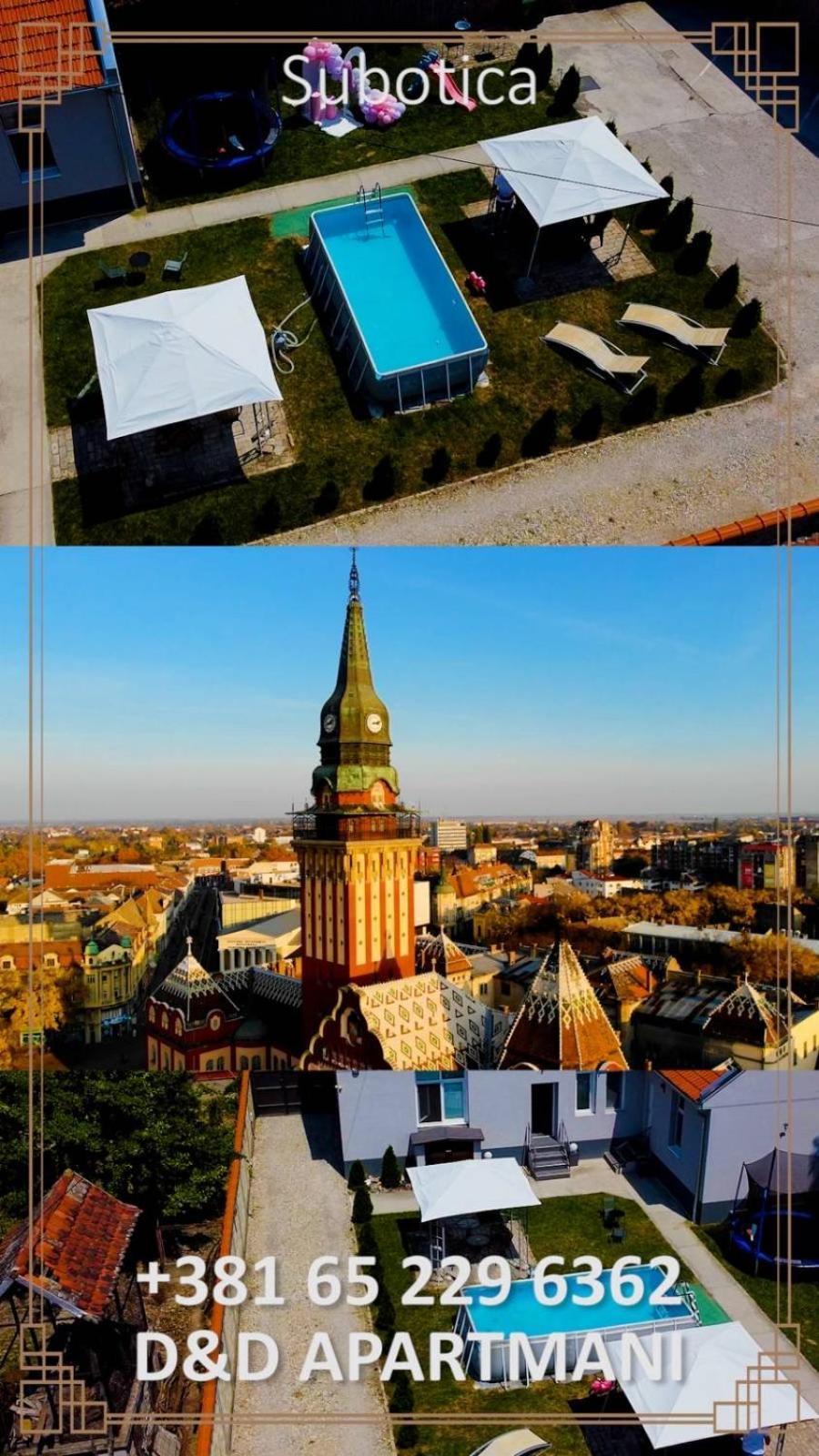 D&D Apartments Subotica Exterior photo